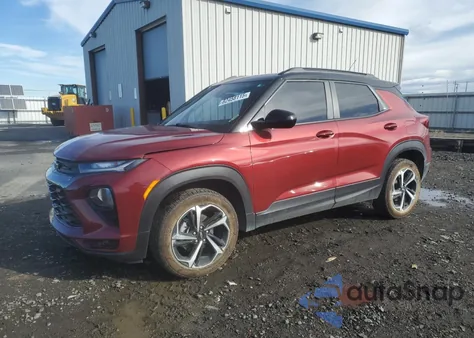 2022 Chevrolet Trailblazer Rs z USA, uszkodzony, nr VIN KL79MUSL8NB077105